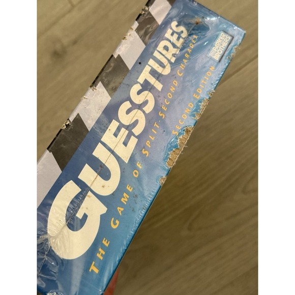 Guesstures Board Game 2nd Edition Parker Brothers Charades 2003 Sealed READ - Picture 8 of 9